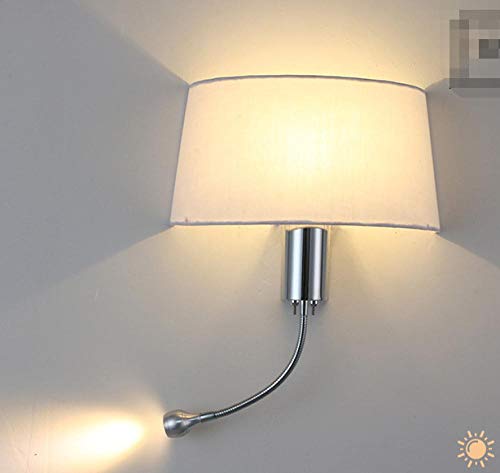 Applique Murale À Bascule Led-Usine Sans Ampoule_1037 Blancapplique Murale Moderneconvient Pour Balcon, Chambre, Salon, Couloir, Escaliers