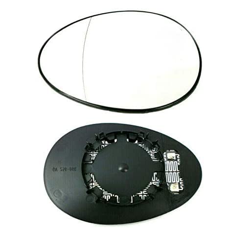 Miroir Glace Verre De Rétroviseur Chauffant Grand Angle Gauche Côté Conducteur Pour MINI R57 08-15 R55 06-15 R58 R59 11-15 ONE R56 06-14