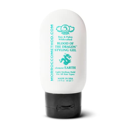 Blood Of The Dragon Styling Gel. 100% Natural & Raw. Unisex. Light/Medium Hold For All Hair Types. No Sls, Parabens Or Gmo's. 2 Oz. #TOP2