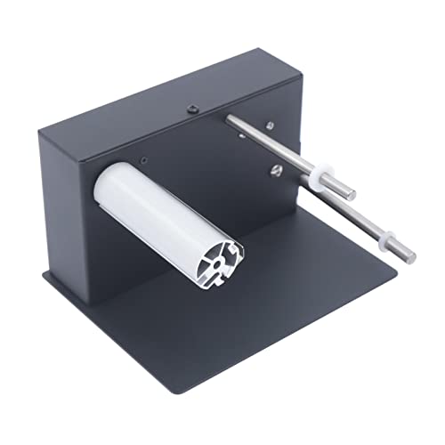 Pxolerig Automatic Lable Rewinder Machine, Speed Adjustable 180mm Label Rewinding Machine Two-Way Rewinding, Rewinder for Printer Bar Code Tags