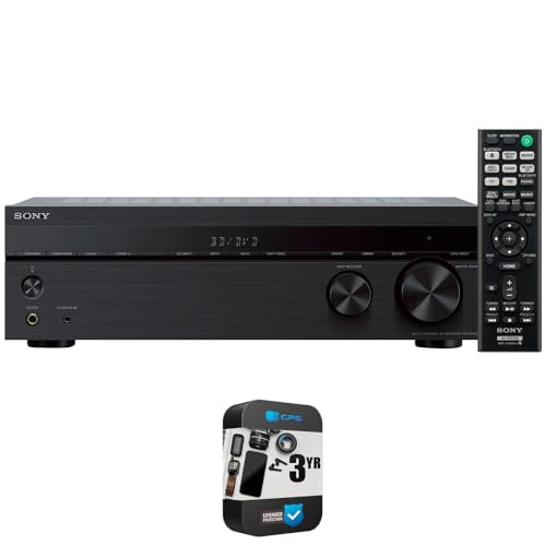 Sony STRDH590 5.2 Multi-Channel 4k HDR AV Receiver with Bluetooth Bundle with 3 YR CPS Enhanced Protection Pack