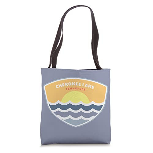 Cherokee Lake Tennessee TN Sunset Vacation Souvenir Tote Bag