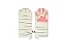 FISURA – Manoplas Horno Estampado de Gato. Guantes Horno Originales Blanco y Negro. Manopla de Horno Divertida de algodón.14 x 30. Algodón y poliéster