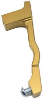 NSB DA0002-G Disc Brake Adapter, Post Mount, 7.3 inches (185 mm), Gold