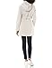 GUESS Women's Outerwear Belted Softshell Jacket With Hood,STONE,S
