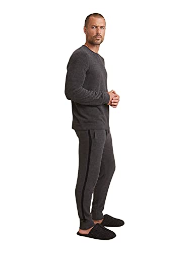 Barefoot Dreams CozyChic Ultra Lite Men’s Roll Neck Pullover, Menswear Fashion Sweater, Long Sleeve2