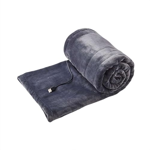 Cordless Electric Heated Blanket, USB Rechargeable Cordless Heated Blanket, Portable Soft Warming Electric Throw for Home, Office, Car, Camping, Travel