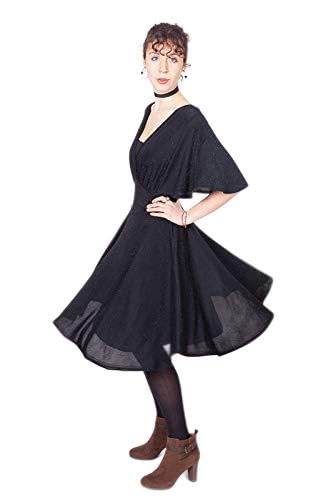 Robe courte pailletée chic idéale pour un réveillon à Paris