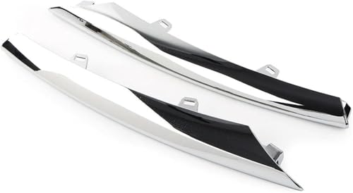 Rejilla antiniebla delantera para Jaguar XJ modelos 2010 a 2015, pack de 2 unidades 4