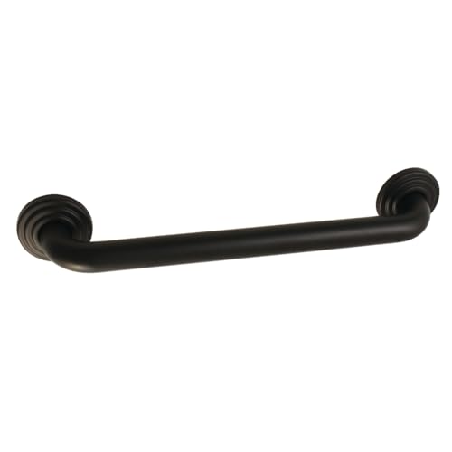 Grab bar Kingston Brass DR314160 noir mat 40cm pour douche