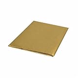 20 gramm 585 gold wert Format: 50x70 cm Seidenpapier 20g/m² 50x70 cm 5 Bogen gold Top Qualität zum basteln