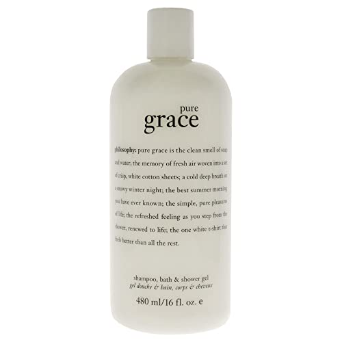 philosophy Pure Grace Shampoo Shower Gel & Bubble Bath, 16 ...