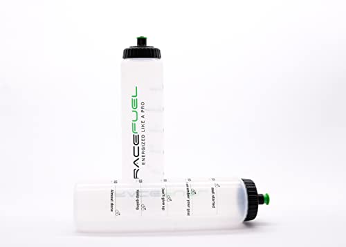 Racefuel - Garrafa de bicicleta (1000 ml, sem BPA, triatlo, bicicleta de estrada, bicicleta de montanha)