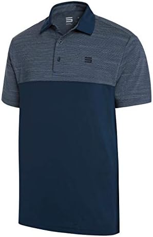 Three Sixty Six Quick Dry Golf Shirts for Men – Moisture Wicking Short-Sleeve Casual Polo Shirt
