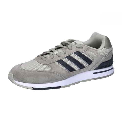 adidas Herren Sneaker Run 80s Silver Pebble/Carbon/Putty Grey 45 1/3