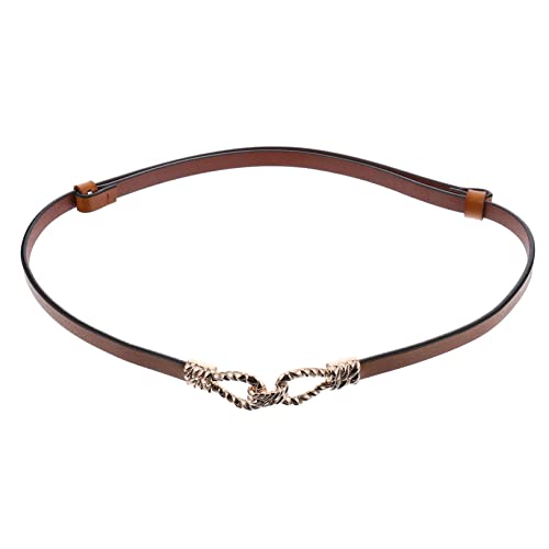 VALICLUD 1 Pc cinturón pretina cinturones para hombres cadenas de cintura para mujeres elástico cinturon cuero mujer cinturon mujer faja casual mujer faja de la vendimia piel genuina Brown