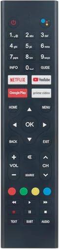 Sprachfernbedienung Ersatz für RCA Android Smart TV RS50F3 RS50F3-UK RS32F3 RS32F3-UK RS43F3-UK RS24H1 RS24H1-UK RS43F3 RS43F4 RS42 RS32H2 RS43F2 RS50U2 RS65U2 RS43F. 3 RS32F3 RS55U2 RS42F2 RS42F3