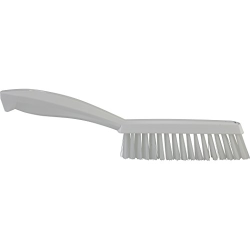 Vikan, White Brush,Narrow Hand,Stiff,11" x .75",PP/PBT, 4195 - Thumbnail 2