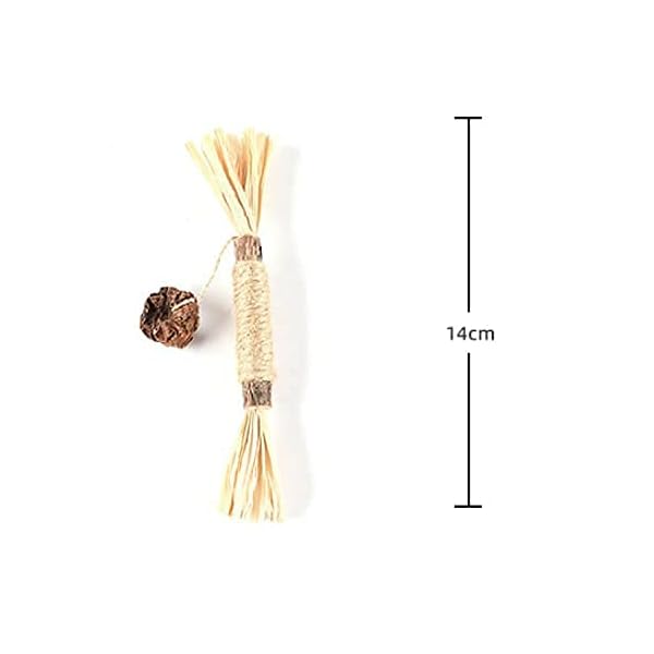 Dorakitten Katzenminzen Sticks, Katzenminze Spielzeug Matatabi Katzen Kauhölzer Silvervine Sticks für Katzen Zahnpflege & gegen Mundgeruch Natürlich Sicher Katzensticks Kausticks Set – Bild 6
