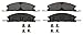 Wagner Brake SevereDuty SX1611A Disc Brake Pad Set