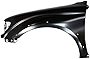 Evan-Fischer Front Fender Compatible with 2001-2004 Toyota Tacoma Styleside with Wheel Opening Flares Driver Side