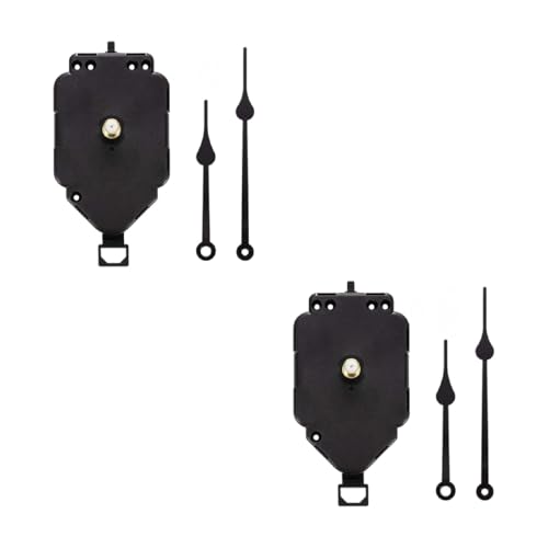 Generic 四角振り子タイプのクロックムーブメントキット ? クオーツ式修理部品 自宅用壁掛け時計DIYに適した多機能アセンブリ