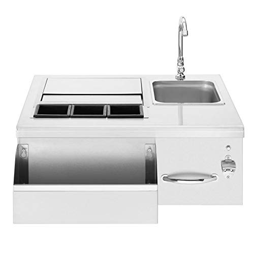 Summerset 30" Beverage and Prep Station w/LED Illumination