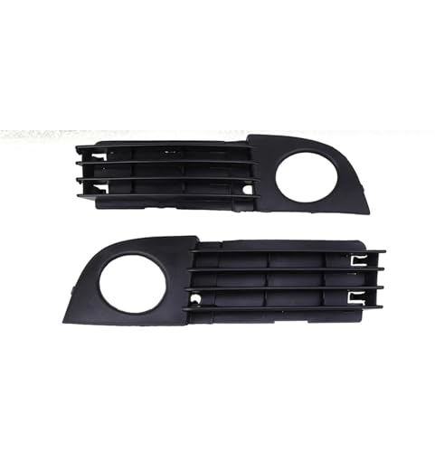 Grille de phare antibrouillard A6 C5 Berline et Avant 2002-2005 en plastique ABS résistant (1 paire)