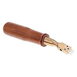 Länge: Ca. 15cm / 5,9 inch Stimmhammer Stimmschlüssel Stimmen Tuning-Werkzeug Piano Klavier Flügel mit 3 Nadeln, 15cm