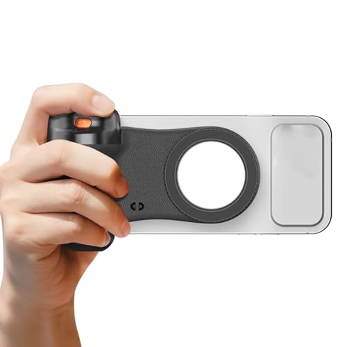 Poignée ergonomique appareil photo téléphone avec clé obturation sans fil et griffe