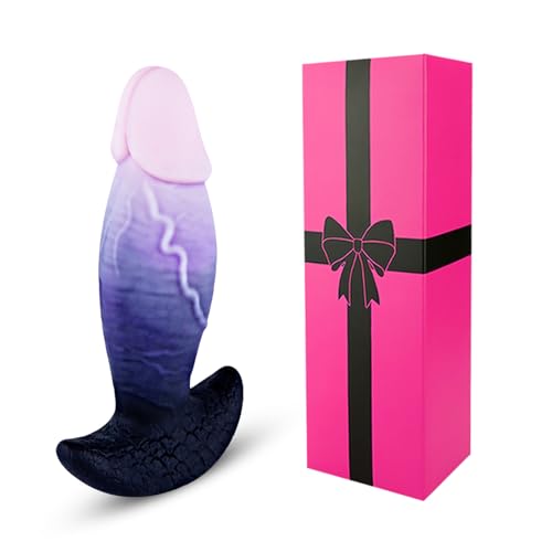 14,5cm kleiner Silikon-Dildo für Anfänger und Analplug,Weicher Fantasy-Monster-Analplug mit Ankerbasis,Realistische Eichel Anus-Massager,Monster-Pferde-Dildo,erotisches Spielzeug für Männer und Frauen
