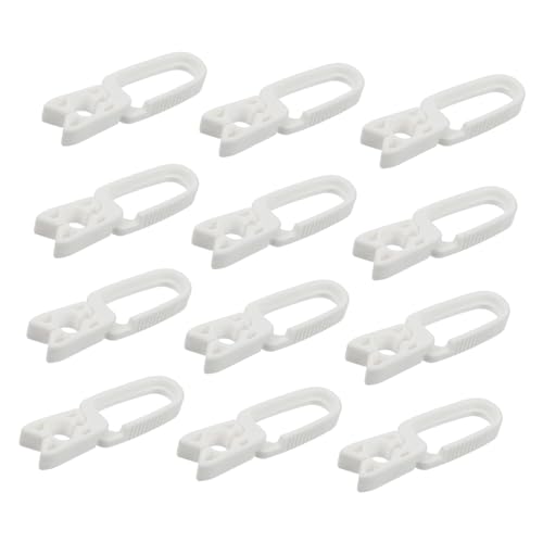 Zerodeko Pezzi molletta clip sacchetti portasacchetti appendipanni appendini fil di ferro allacciare gancio per asciugamani fermacalze bambino che fa i primi passi Appendiabiti bianca