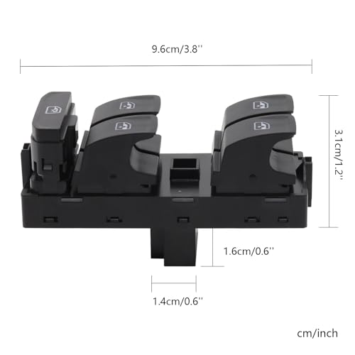 Interrupteur commande principal vitre conducteur bloqué ? Solution VW Golf 7 5G0959857C - 3