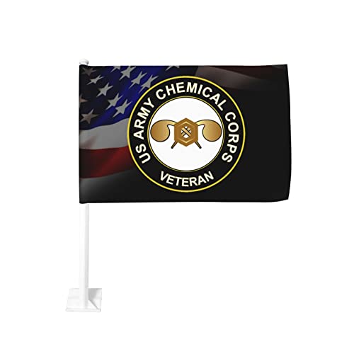 US Army Veteran Chemical Corps 100% Polyester Fabric With Printing For Indoor Outdoor Decoration