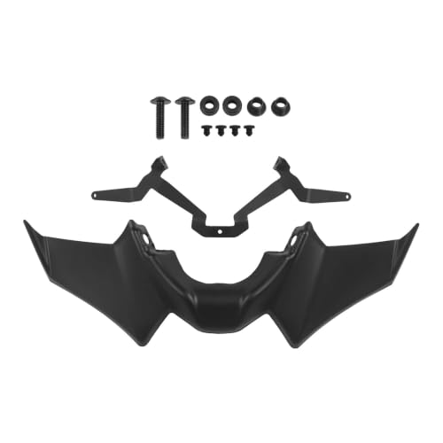 Spoilers ailerons becquet avant moto MT07 déflecteur d'aile noir