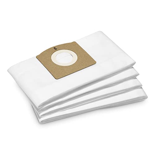 Kärcher 4 Sacchetti Filtro In Tessuto Non Tessuto Wd 1 Compact Battery, Bianco