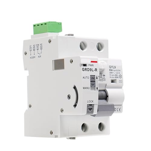 Disjoncteur réenclencheur automatique 4P 40A 300mA type AC 6KA interrupteur différentiel RCCB