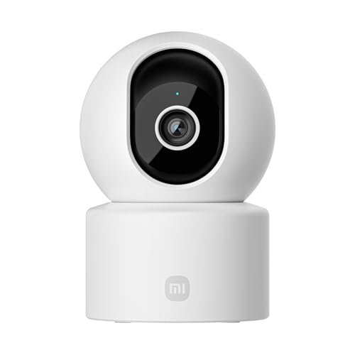 XIAOMI Smart Camera C302 | Cámara de Seguridad Interior 2K 3MP con protección de privacidad, monitoreo panorámico de 360°, detección de bebés/Mascotas por IA, Audio bidireccional