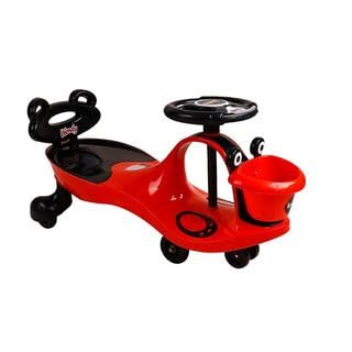 Duitlite Wendy Rider Magic Car for Kids with Bucket, Light & Music & Comfortable Seats, Weight Cap- 100 Kg | Ride-on Baby Car, Swing Car, Magic Toy Car, Kids Push Car, Magic Rideon (Red) (B0CX5H2QYP) Amazon Price History, Amazon Price Tracker