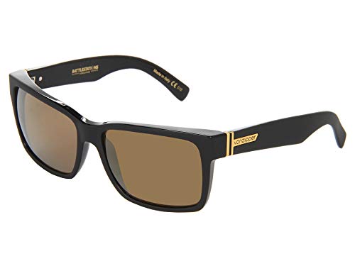 Von Zipper Men's Elmore Sunglasses,Os,Black/Gold Chrome #TOP23