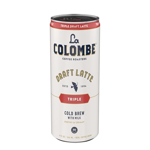 La Colombe Triple Draft Latte, 9oz, 4 cans