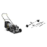 alpina tagliaerba a scoppio, metallo, grigio, 46 cm & multitool amt 26 â€“ 5 in 1, motore a scoppio da 25,4 cc, asta telescopica