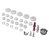 Electric Pressure Cooker Accessory Set - Universal Valve Gasket, Anti Blocking Bracket, Replacement Parts - Silicone, Easy Installation, Improved Performance, Applicable to #3