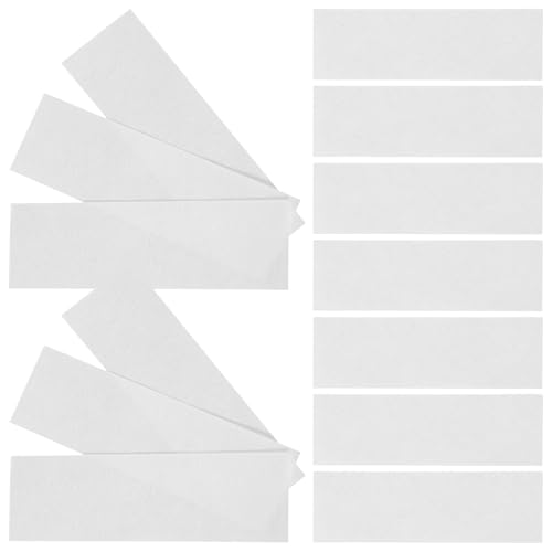 NUOBESTY - NUOBESTY Papier Buvard pour Expériences Scientifiques 100 Feuilles Absorbantes pour Laboratoire de Chimie Bandes de Papier Haute Absorption pour Microscopie et Nettoyage en Laboratoire