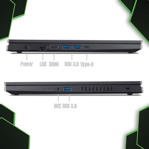 NITRO V15 Notebook Gaming, Processore Intel I7-13620H, RAM 16Gb Ddr5, 512Gb SSD, 15.6 144HZ IPS, Nvidia GeForce RTX 2050 4 GB GDDR6, Win 11 Pro, Tastiera Retroilluminata, Preconfigurato. - Notebook - Immagine 3