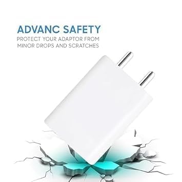 Image of Original 66W Flash Type C Charger Adapter (only Adapter) Compatible with iQOO Z6 /Z6 66W /Z6 lIte 5G /T1 /Neo 6 /Z7 /Z7 Pro /V23 /V23e /V23 Pro /V25 /V25e /V25 Pro /V26 /V27 /Y35 /Y73 (DEC81)