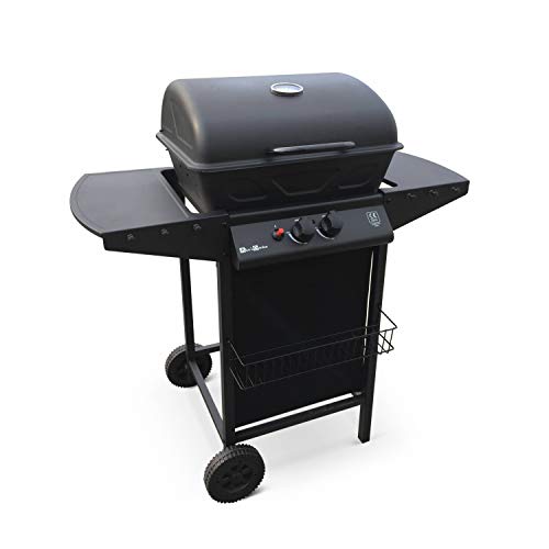 Alice'S Garden - Barbacoa De Gas, Cocina De Exterior, Negro, 2 Quemadores - Aramis - Negro En Oferta Alice'S Garden - Barbacoa De Gas, Cocina De Exterior, Negro, 2 Quemadores - Aramis