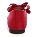 TN TANGNEST Women Fashion Bowknot Flats Comfort Pointed Toe Dress Shoes Red 41(9)