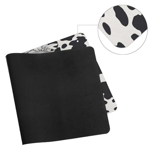Tapete para mouse grande de escritorio con base de goma miniatura 7