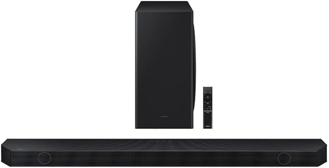 Soundbar Samsung HW-Q800D, com 5.1.2 canais, Bluetooth, Subwoofer sem fio, Wireless Dolby Atmos